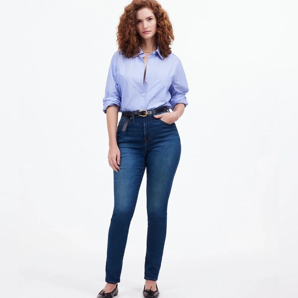 Madewell Curvy High Rise Skinny 30P - Picture 1 of 10